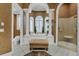 Large bathroom with soaking tub and walk-in shower at 1501 Sunset Pointe Pl, Kissimmee, FL 34744