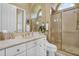 Bathroom with a single vanity, toilet and shower at 1501 Sunset Pointe Pl, Kissimmee, FL 34744