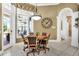 Charming dining area with a round table and four chairs at 1501 Sunset Pointe Pl, Kissimmee, FL 34744