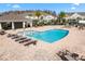 Resort-style pool with a large sundeck and seating at 9475 Randal Park Blvd, Orlando, FL 32832