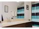 Clean bathroom with vanity, shower, and toilet at 3112 Armstrong Spring Dr, Kissimmee, FL 34744