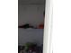 Shelved closet with wire shelving and ample storage space at 139 Oak View Pl, Sanford, FL 32773