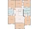 Two-story home floor plan, 5 bedrooms, loft, 4.5 baths at 2901 Protagonist St, Kissimmee, FL 34746