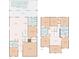 Two-story home floor plan with 5 bedrooms and 4.5 baths at 2901 Protagonist St, Kissimmee, FL 34746