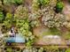 Aerial view showcasing home and expansive lot at 10820 Sw 31St Way, Webster, FL 33597