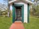 Small, clean bathroom with shower, toilet, and sink at 10820 Sw 31St Way, Webster, FL 33597