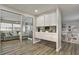 Open dining area with view into living room and kitchen at 1610 Reynolds Rd # 5, Lakeland, FL 33801