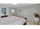 Bedroom with a large bed and built in closet at 625 Legacy Park Dr, Casselberry, FL 32707