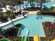 Relaxing lazy river with easy access to slides at 14501 Grove Resort Ave # 1617, Winter Garden, FL 34787