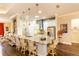 Gourmet kitchen featuring granite countertops and stainless steel appliances at 8339 Bridgeport Bay Cir, Mount Dora, FL 32757