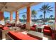 Relaxing lounge area overlooking the pool at 2705 Bushman Dr, Kissimmee, FL 34746