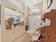 Bright and spacious entryway with view to dining area at 2163 Rainbower Ct, Lakeland, FL 33810