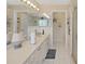 Well-appointed bathroom with a double vanity and a walk-in shower at 2163 Rainbower Ct, Lakeland, FL 33810