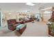 Spacious living room with comfortable seating and high ceilings at 2163 Rainbower Ct, Lakeland, FL 33810