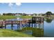 Enjoy the lake view from a gazebo at 8322 Sw 52Nd Lane Rd, Ocala, FL 34481