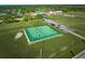 Tennis and pickleball courts at 7811 Red Grange Blvd, Indian Lake Estates, FL 33855