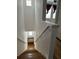 Staircase with hardwood floors and a built-in window seat at 12031 Villanova Dr # 110, Orlando, FL 32837