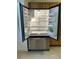 Stainless steel refrigerator with ample storage space at 12031 Villanova Dr # 110, Orlando, FL 32837