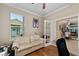 Light and airy home office with view to the dining room at 7067 Sw 91St Ct, Ocala, FL 34481