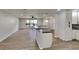 Updated kitchen boasting a breakfast bar and wood countertops at 1737 Jacobs Rd, South Daytona, FL 32119