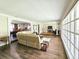 Spacious living area with hardwood floors and large windows at 1140 E George St, Bartow, FL 33830