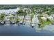 Luxury lakefront homes with private docks at 9202 Bay Point Dr, Orlando, FL 32819
