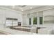 Modern kitchen with stainless steel appliances and island at 9202 Bay Point Dr, Orlando, FL 32819