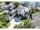 Luxury home with a large pool and private dock on the waterfront at 9202 Bay Point Dr, Orlando, FL 32819