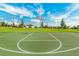 Enjoy a game of basketball on this well-maintained outdoor court at 2174 Fleming Mist Pl, Kissimmee, FL 34747