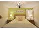 Bedroom with coastal decor at 2857 Bookmark Dr, Kissimmee, FL 34746