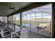 Large covered patio with pool, spa, and outdoor seating at 2857 Bookmark Dr, Kissimmee, FL 34746