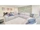 Theater room featuring sectional sofa and accent pillows at 1959 Tropical Palms Cir, Kissimmee, FL 34747