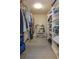 Large walk-in closet with ample shelving and hanging space at 1 John Anderson Dr # 604, Ormond Beach, FL 32176