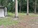 Side yard with mature trees and grassy area at 10566 Cr 671, Bushnell, FL 33513
