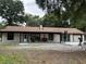 Ranch style home with covered porch and large backyard at 10566 Cr 671, Bushnell, FL 33513