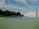 Two tennis courts with green and blue surface at 604 W 12Th St, Lakeland, FL 33805