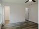 Bright bedroom with walk-in closet and ceiling fan at 604 W 12Th St, Lakeland, FL 33805