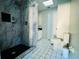 Clean bathroom with shower, toilet and vanity at 13659 Sw 115Th Pl, Dunnellon, FL 34432