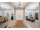 Spacious foyer with high ceilings and neutral tones at 4046 Dinner Lake Way, Lake Wales, FL 33859