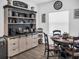 Breakfast nook with a built-in hutch and a charming table at 7474 Sw 78Th Ter, Ocala, FL 34481