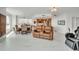 Spacious dining area with a large table and comfortable seating for six at 231 Riverside Dr # 709, Daytona Beach, FL 32117