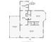 Floor plan showcasing a spacious layout with a great room and laundry at 3603 Cr 626N, Bushnell, FL 33513