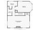 First floor plan showcasing primary bedroom, bathroom, and additional closet space at 3603 Cr 626N, Bushnell, FL 33513