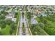 High-level view of neighborhood entrance and surrounding area at 1801 Stargazer Trl, Kissimmee, FL 34758