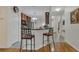 Kitchen boasts a breakfast bar and ample cabinetry at 1801 Stargazer Trl, Kissimmee, FL 34758