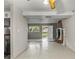 Bright living room with tile floors and a brick fireplace at 2800 S Park Ave, Sanford, FL 32773