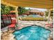 Relaxing community spa with comfortable seating at 8157 Roseville Blvd, Davenport, FL 33896