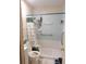 Accessible bathroom with walk-in shower and grab bars at 1060 E Tee Cir, Bartow, FL 33830
