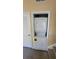 Stackable washer and dryer in convenient laundry closet at 4000 Santa Maria Dr # 108, Kissimmee, FL 34741