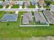 Aerial view of a house in a residential neighborhood at 4448 Nw 2Nd Ct, Ocala, FL 34475